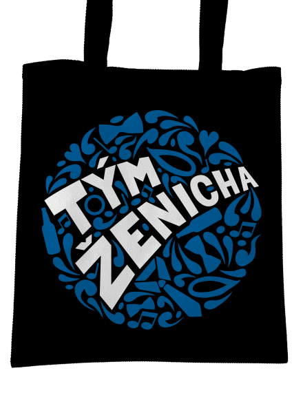 Tým ženicha taška Black