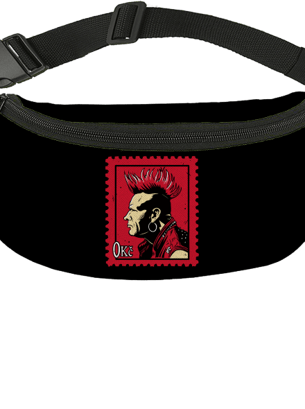 Známka punku ledvinka Black