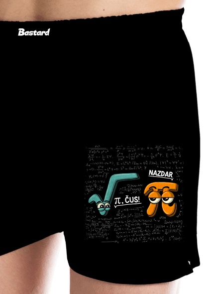 Pí, čus! pánské trenky Black