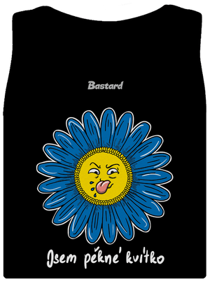 Kvítko dámské tílko klasické Black