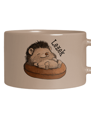 Ležek hrnek makronka Brown Macaron