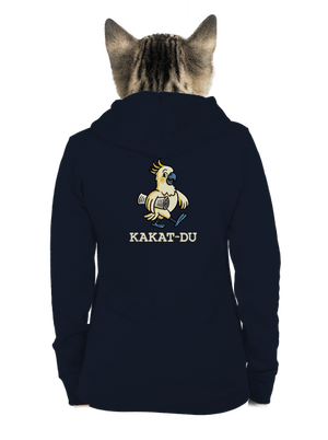 Kakat-du dámská mikina na zip Navy Mal