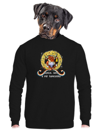 unisex mikina bez kapuce