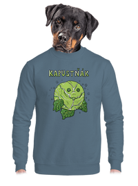 unisex mikina bez kapuce