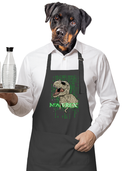 MAT-REX zástěra Dark Grey