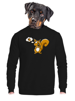 unisex mikina bez kapuce