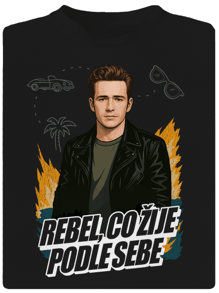 B19: Dylan z Beverly Hills pánské sportovní tričko Black