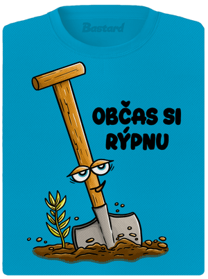 Občas si rýpnu dámské sportovní tričko Blue Atol