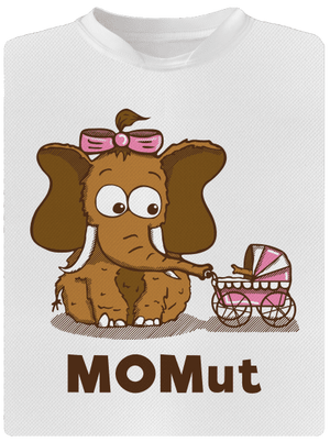 Momut dětské sportovní tričko White