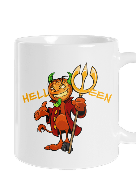 Helloween klasický hrnek White