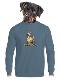 unisex mikina bez kapuce