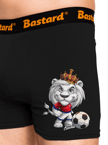 Fotbalový lev boxerky Black