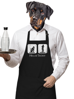 Hra o trůny zástěra Black