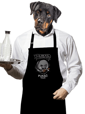 Pukáč tour zástěra Black