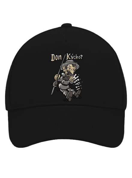 Don Kýchot kšiltovka baseballka Black