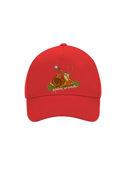 Makám na baráku kšiltovka baseballka Classic Red