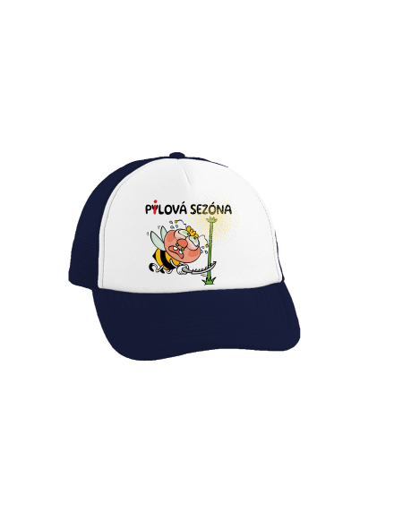 Pylová sezóna kšiltovka truckerka French Navy cap