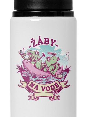 Žáby na vodě lahev na vodu White