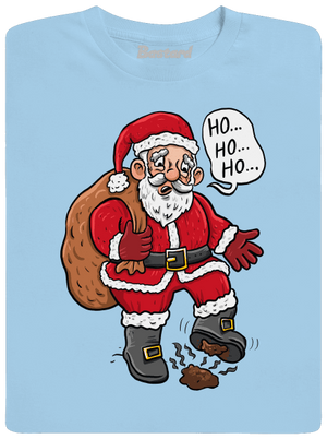 Ho ho ho  dětské tričko Sky Blue