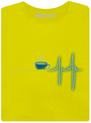 Coffee help dámské tričko premium Lemon