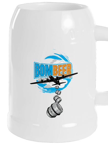 BomBeer půllitr White