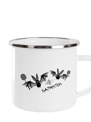 Batminton plecháček White