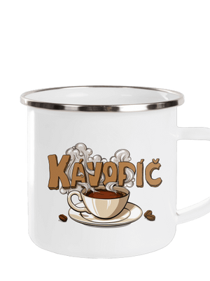 Kávopíč plecháček White