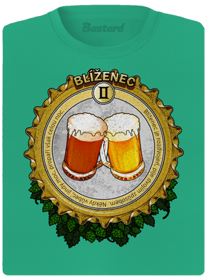 Pivní horoskop: Blíženec dámské sportovní tričko Mint Mal