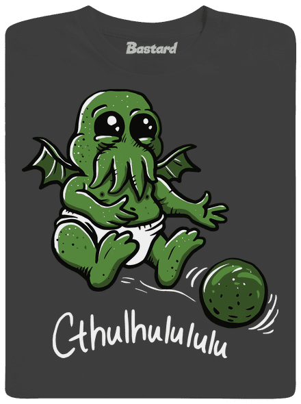 Cthulhululu pánské dlouhý rukáv Dark Grey
