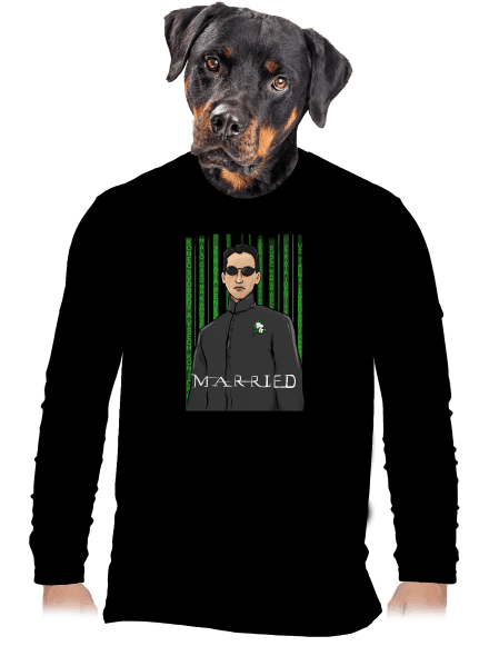 Neoženich pánské dlouhý rukáv Black