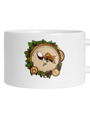 Vinný horoskop: Býk hrnek makronka White