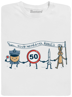 Nepřátelé řidičů dětské tričko White