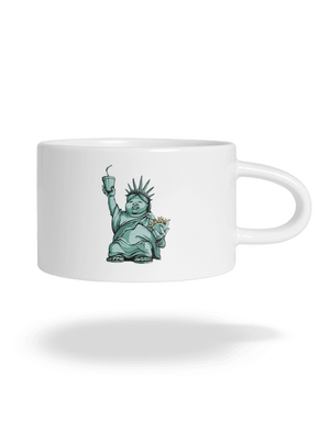 Americký idol hrnek makronka White