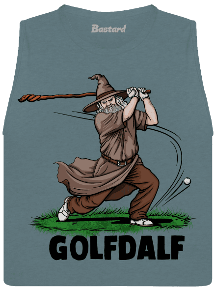 Golfdalf dámské tílko volné Heather Deep Teal