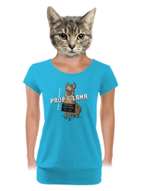 dámské tričko s lemem