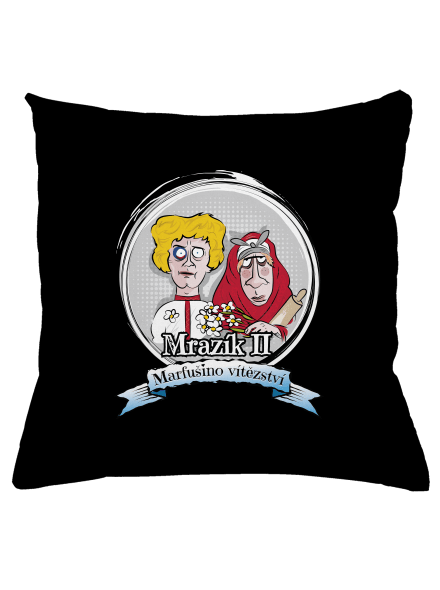 Mrazík 2 polštář Black