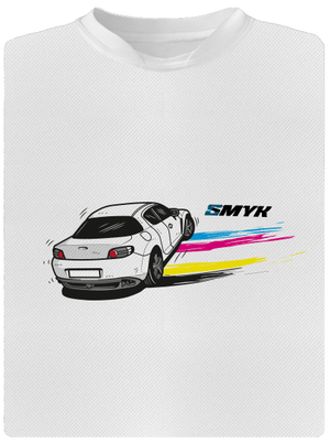 CMYK ve smyku dětské sportovní tričko White