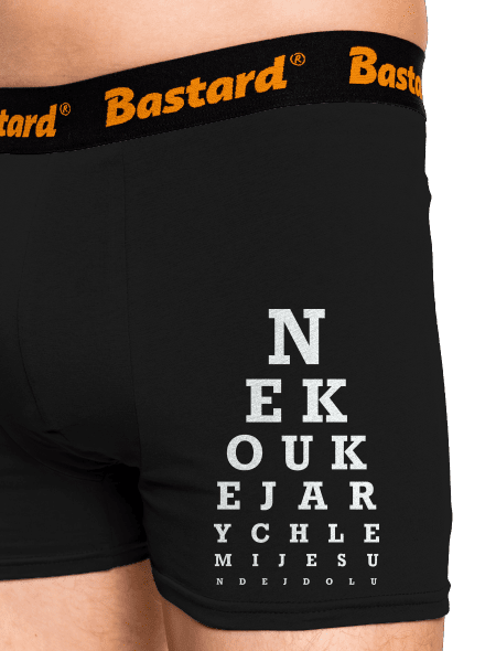 Nekoukej boxerky Black