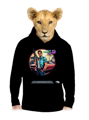 dětská mikina klokanka