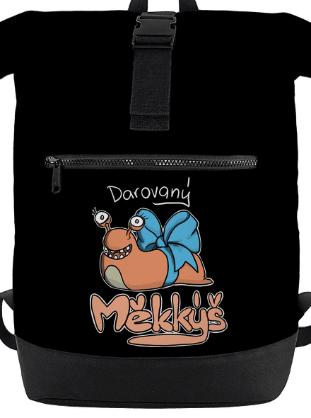 Darovaný měkkýš batoh Black