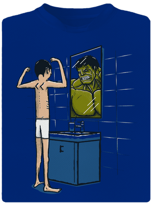 Hulk pánské sportovní tričko Royal Blue Mal