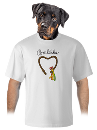 unisex tričko oversized