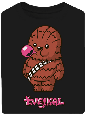 Žvejkal unisex tričko oversized Black