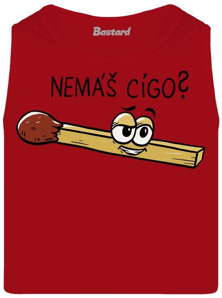 Cígo a oheň pánské tílko Red
