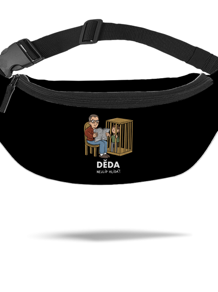 Děda hlídá ledvinka Black