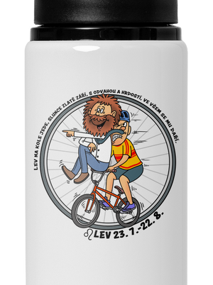 Cyklistický horoskop: Lev lahev na vodu White