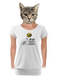 dámské tričko s lemem