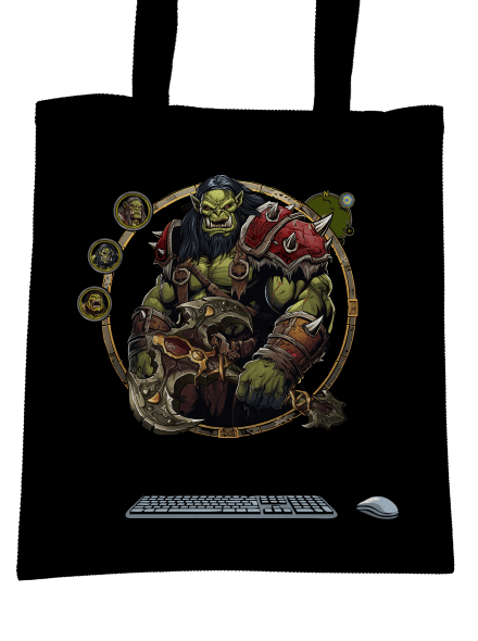B17: Warcraft taška Black