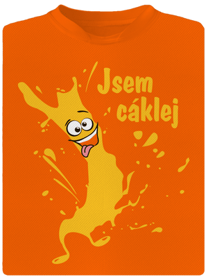 Cáklej dětské sportovní tričko Neon Orange