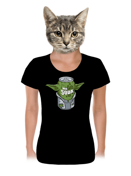 Mr. Soda dámské tričko Black